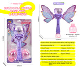 Winged Perforated Sphere bubble Wand